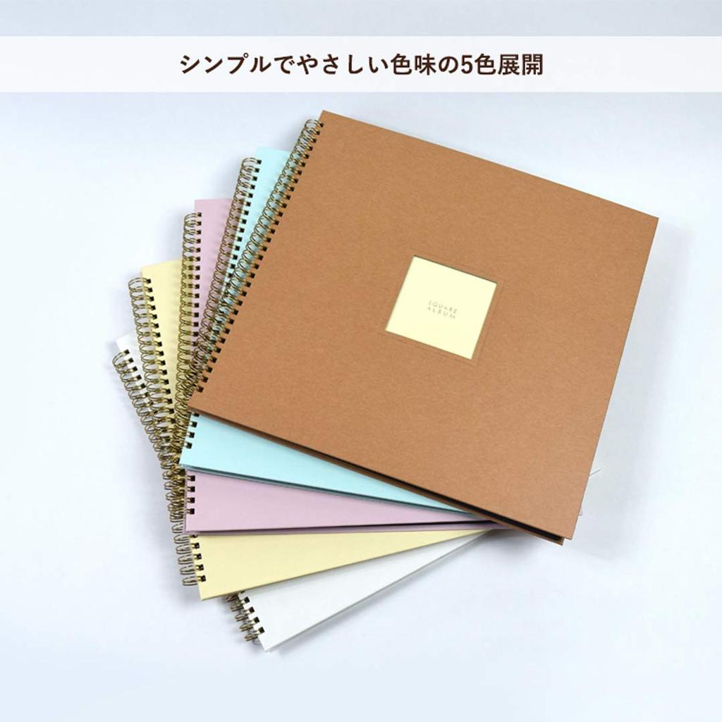 Square Pocket 9 Holds 378 Large Handmade Z&K Album, Pockets, Photos, Capacity, (Mint)