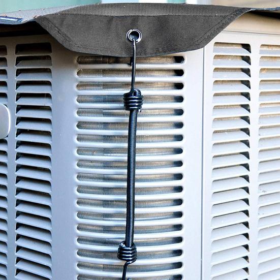 Чехлы для кондиционеров Yousheng Winter для внешнего блока, водонепроницаемая центральная крышка, верхняя крышка для кондиционера, крышка для наружного конденсатора и теплового насоса