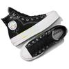 Converse Кроссовки унисекс Chuck Taylor All Star Lift Platform High Pride 2024, черно-белые Chaos-Fuschia A10218C