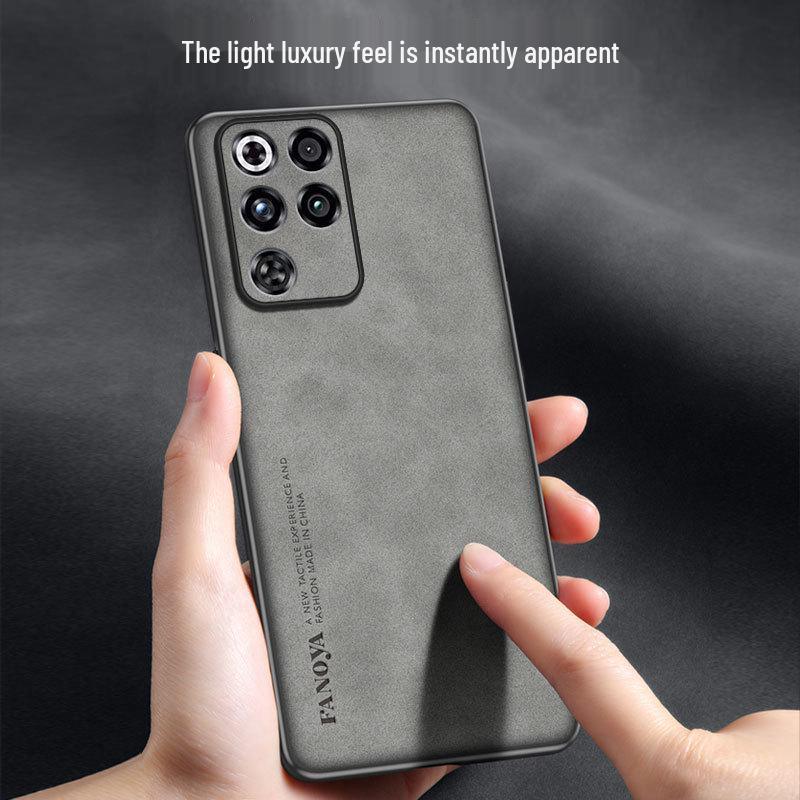 Совместимый с Red Magic 11 Air и 10 Pro, Black Shark 5 Pro, защитный чехол для телефона из роскошной кожи/замши.