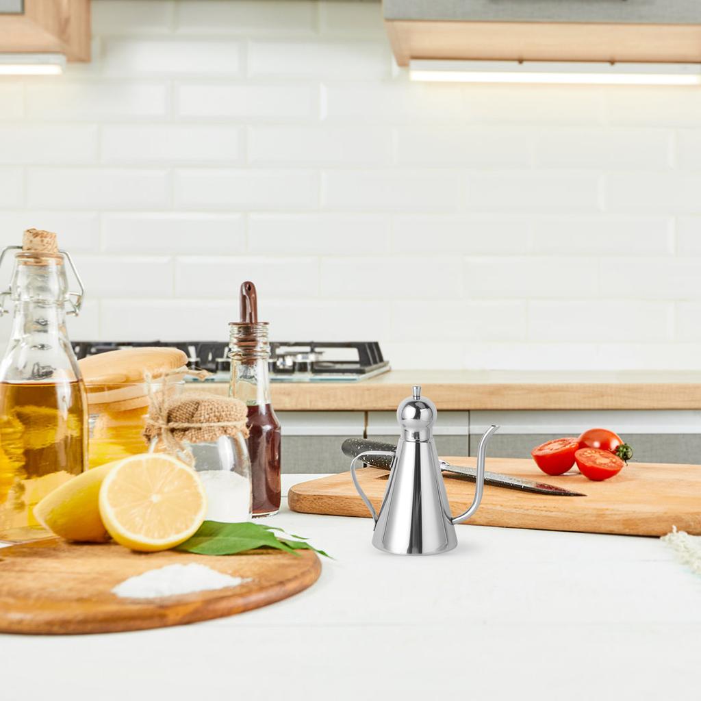 304 Нержавеющая Бутылка Масло Приправа Диспенсер Уксус Чайник Вода Банка Бытовая