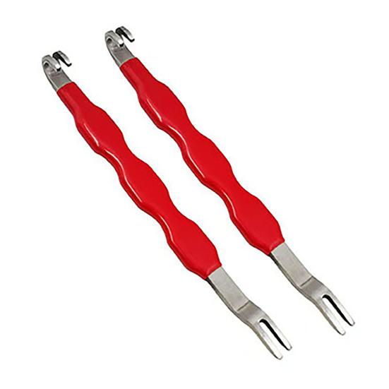 1/2/3 шт. Инструмент для снятия разъемов электрических клемм автомобиля 2-в-1 Многофункциональные плоскогубцы для разъединения электрических контактов с прямой и изогнутой головкой