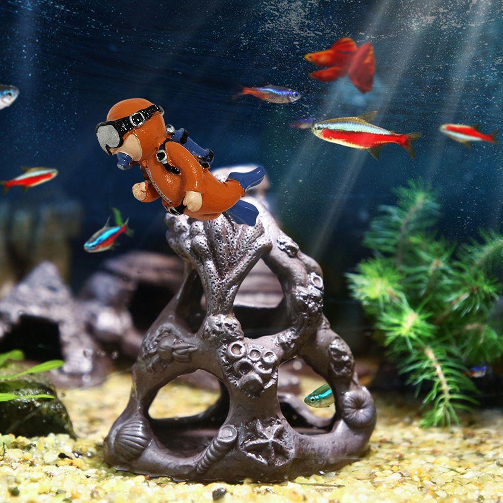Новый ландшафтный плавающий подвесной аквариум аксессуары для дайверского аквариума украшения для аквариума украшения для рыб