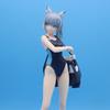 23см Blue Archive Широко в купальнике. Фигурка из ПВХ, аниме-фигурка, модель игрушки, коллекция кукол, подарок