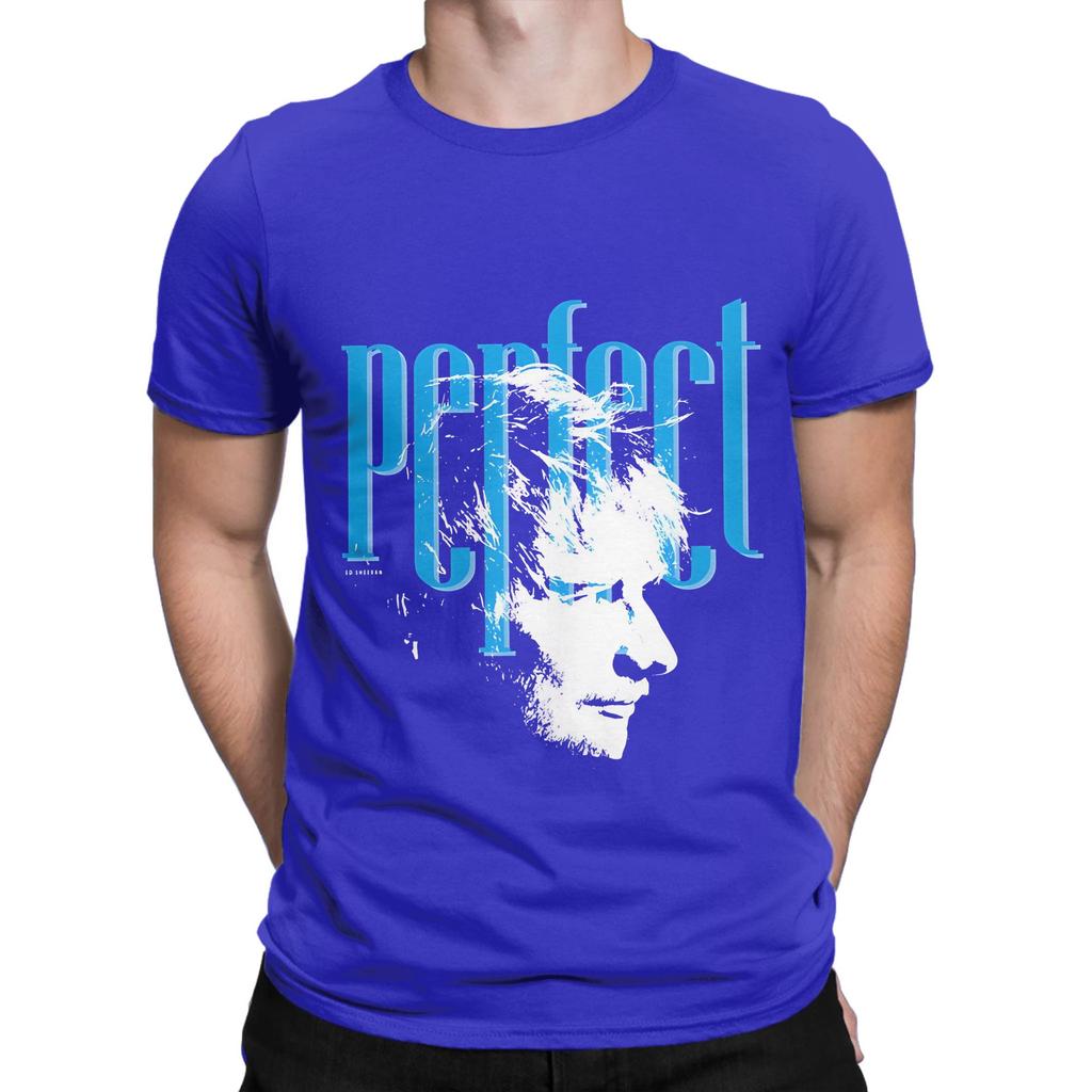 Perfect With Ed Face Vector Art Graphic Funny 100 Cotton TShirt EEd Sheeran Tops Tees For Unisex