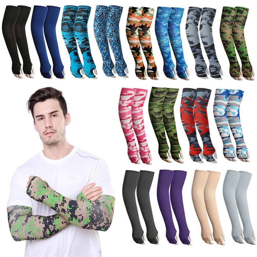 Warmer Basketball Summer Cooling Running Arm Cover Sun Protection Arm Sleeves Outdoor Sport