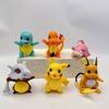 6 шт. Фигурки Псидака Пикачу Чармандер Модель Игрушка Детские Украшения Подарки