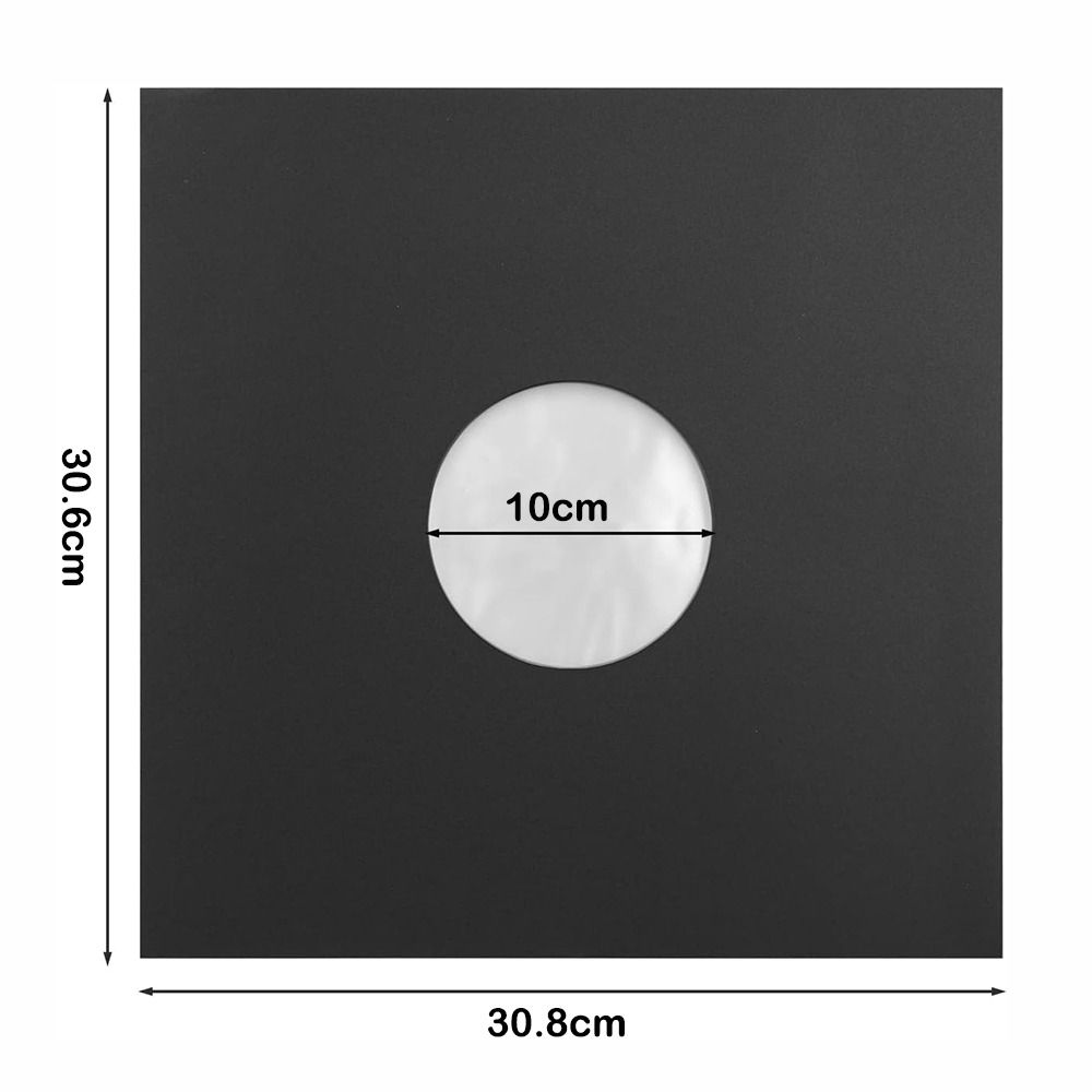 Композитная обложка для LP-пластинки 7/10 дюймов Виниловые внешние конверты Полезный крафт-бумажный пакет Запись