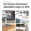 No Drill Cable Management Tray Steel Desk Wire Management New Cable Organizers