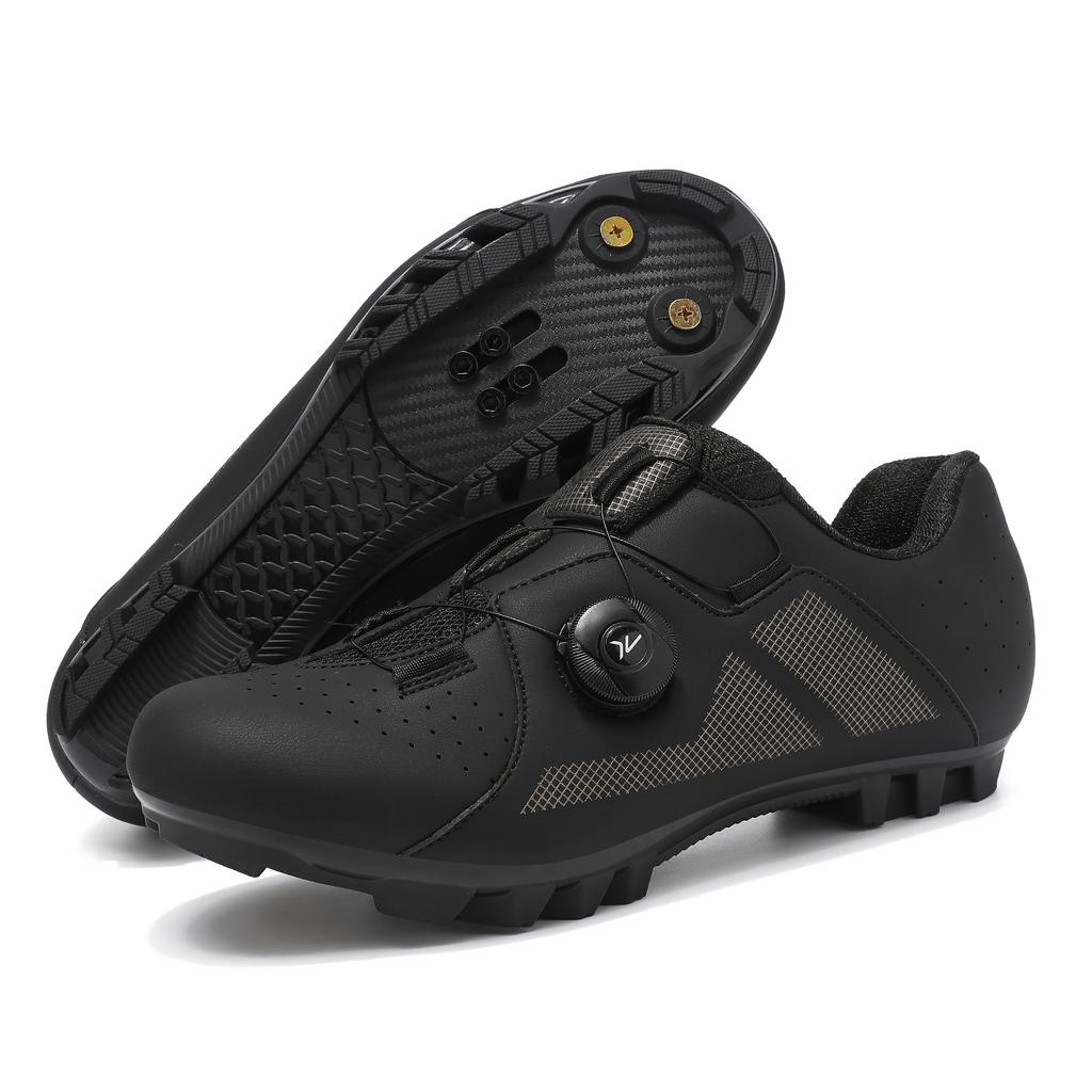 Туфли для шоссейного велоспорта Мужские Женские Дышащие резиновые Трейловые Горные Велосипедные Туфли для Катания Туфли МТБ Педали SPD Велосипедные Туфли