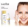 SADOER Collagen Facial Cleanser Mousse Deep Cleansing Skincare Moisturizing Firming Face Wash Foam Cleanser Skin Care Products