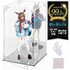 UV Protection Figure Case with Mirrored Base and Designed for Figure Acrylic with Magnetic Front Clear Collectible HYPE Official and Mirrored Interior