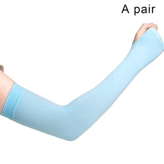 1 пара летних нарукавников для езды на велосипеде на открытом воздухе, защита от УФ-солнца, нарукавники