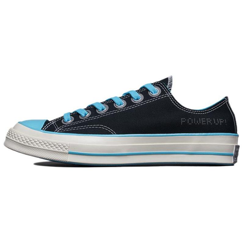 Converse 1970-е Chuck 70 Chuck Taylor All Star Повседневные парусиновые кеды с низким верхом Унисекс Черно-синие