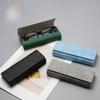Fashion Portable Glasses Case, Pressure-Resistant And Anti-Drop Glasses Storage Box, High-Value Leather Premium Box.