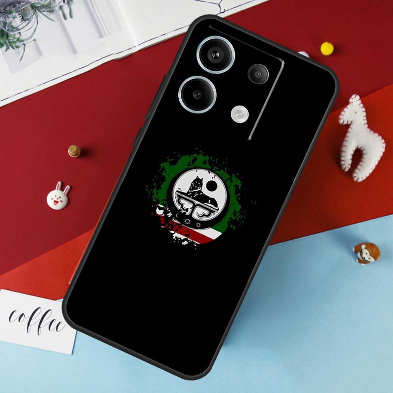Чехол с флагом Чечни Чеченский волк для Xiaomi Redmi 12 13C 12C 10C 9C Redmi Note 13 9 10 11 12 Pro 9S 10S 11S 12S Cover