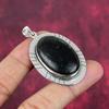Shungite Pendant, 925 Solid Sterling Silver Gemstone Jewelry, Handmade Pendant, For Thanksgiving