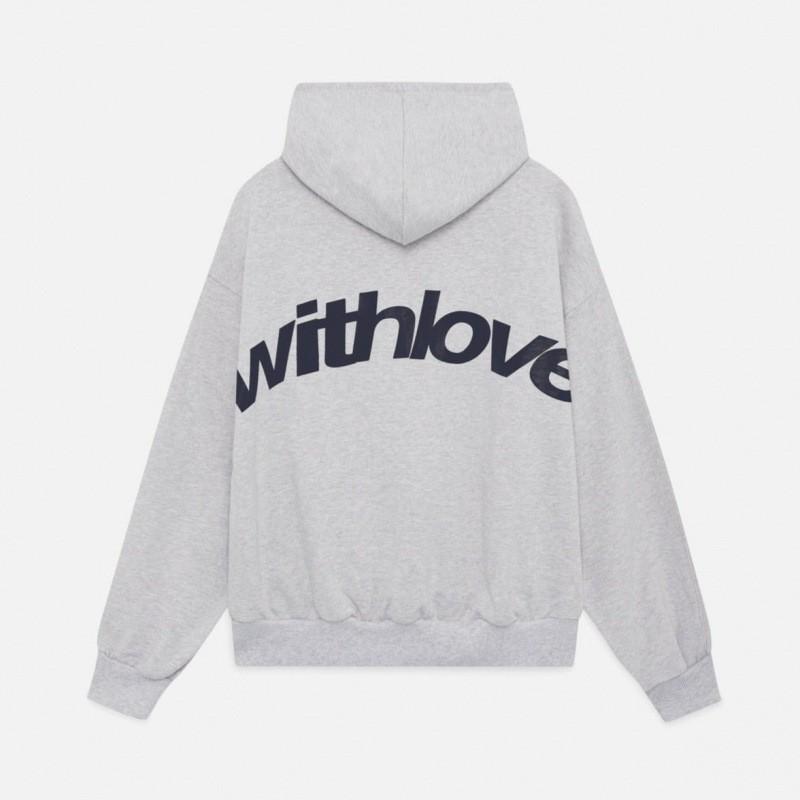 Womens Oversized Hooded Sweatshirt With Bold Letter Print Streetwear Long Sleeve Pullover Loose Fit Retro Style