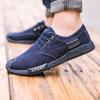 Весна и осень Новые парусиновые туфли Мужские дышащие и пахучие тканевые туфли Универсальные легкие повседневные туфли для сноуборда