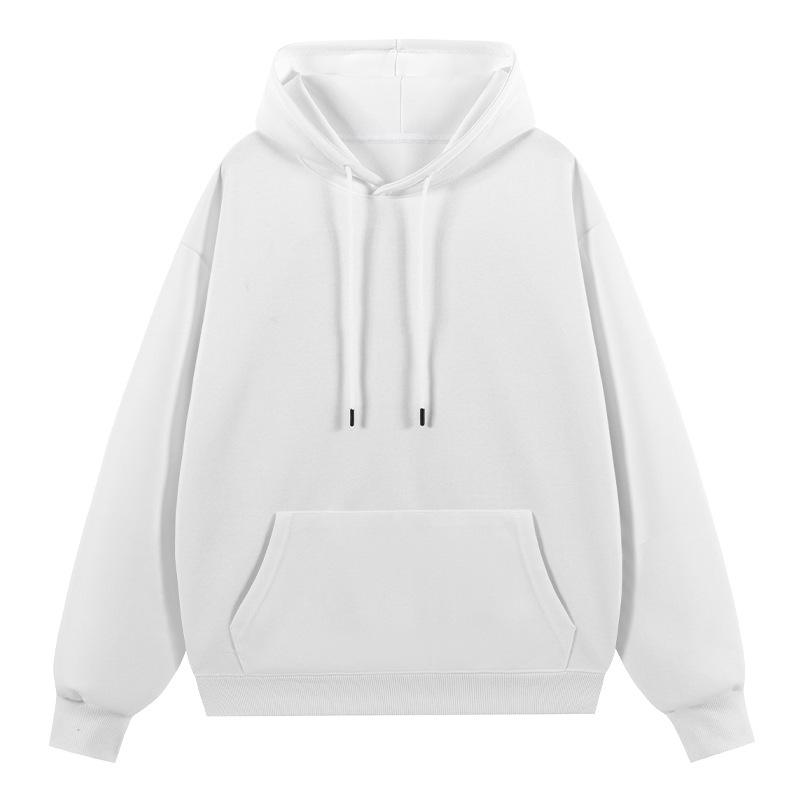 2025 Autumn Solid Color Loose Hoodie for Couples