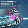 Беспроводные наушники Bluetooth 5.2 Hi-Fi стереонаушники Водонепроницаемые гарнитуры Поддержка воспроизведения с TF-карты Долгое время работы в режиме ожидания