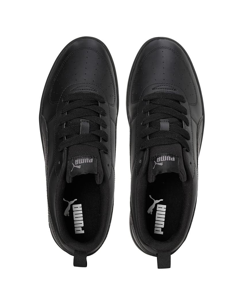 Puma Ricky Унисекс 2024 Puma Black Размер см Кроссовки, 387607, Взрослый, Весенне-летний цветовой вариант, Черный/Puma (03), 25,0
