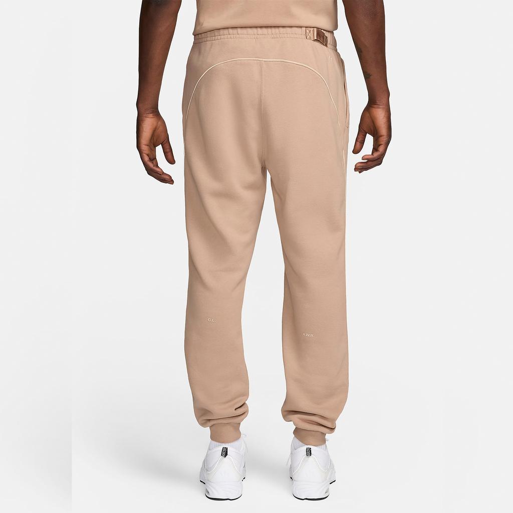 Nike Свободные трикотажные спортивные штаны X Nocta Logo средней посадки, коричневые, унисекс, FN7662-200
