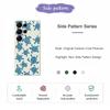 For Samsung Galaxy S25 Ultra Case Blue Turtle Pattern Printing Straight Edge TPU Phone Back Cover