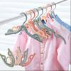 Portable Clothes Hanger Travel Hanger Folding Cloth Hanger Closet Organizer Hanger for Clothes Drying Rack Wardrobe Clothes Rack