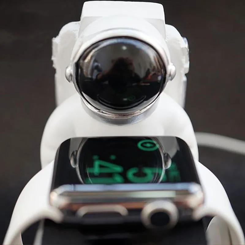 Украшение рабочего стола Астронавт Космонавт Беспроводная зарядка Подставка для часов Подходит для Huawei Watch Apple Watch