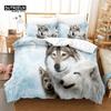Animal World Bedding Set, 3Pcs Duvet Cover Set, Soft Comfortable Breathable Duvet Cover, For Bedroom Guest Room Decor