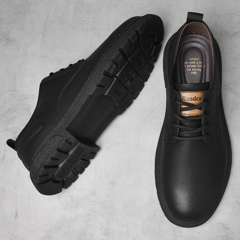 Повседневные мягкие мужские кроссовки на шнуровке из натуральной кожи, мужские оксфордские туфли, классические удобные офисные туфли, элегантные мужские свадебные туфли