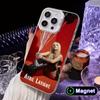 Avril Lavigne White Translucent MagSafe Mobile Phone Case for iPhone 17 16 15 14 13 12 11 X XR XS Air Pro Max Plus Cover
