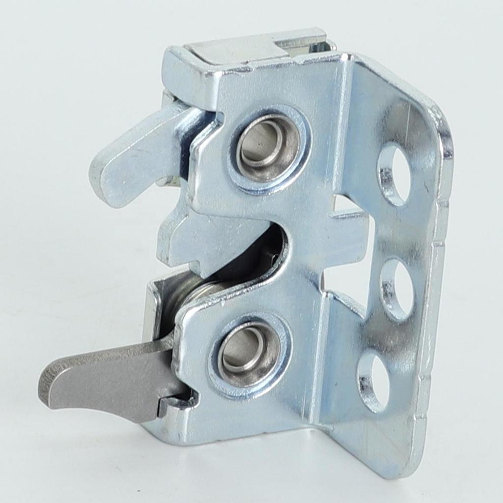 Small Size Single Stage Rotary Door Latch Lock with Perpendicular Release Lever Side Mount Bracket Push to Close Slam Catch