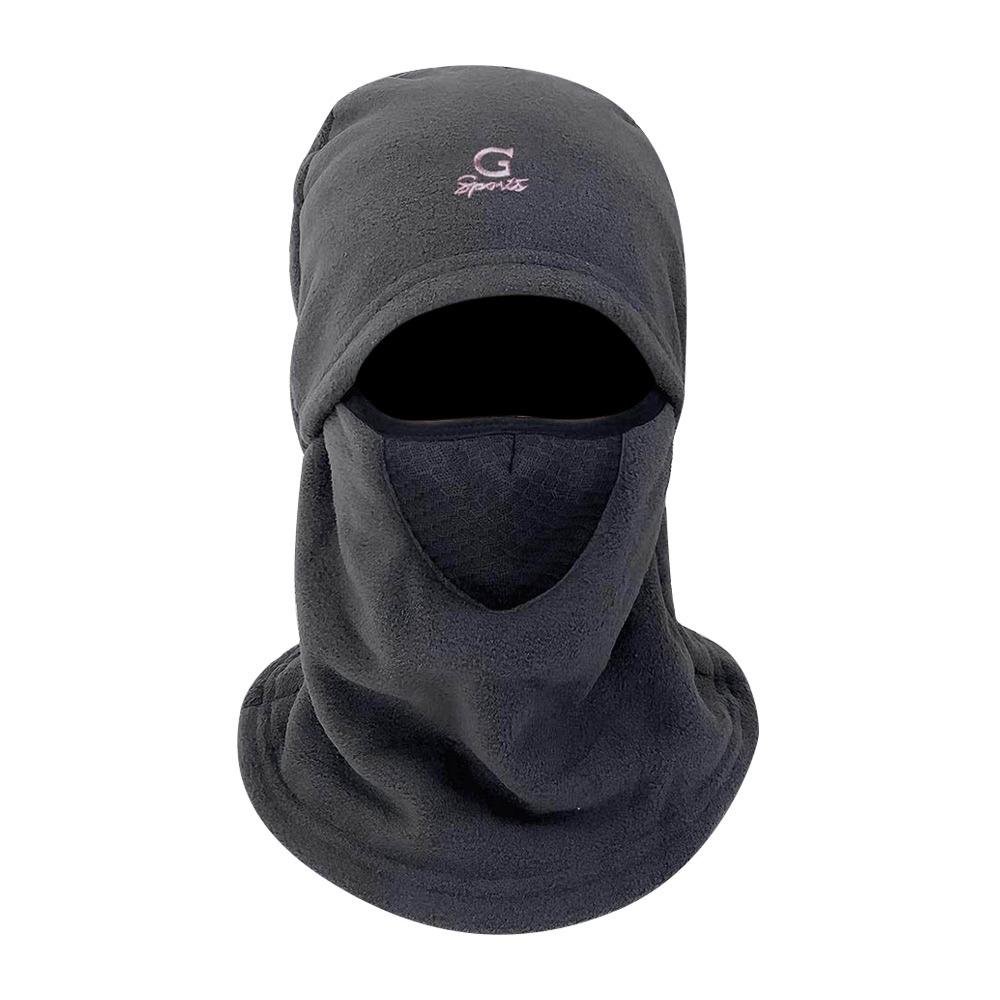 Дышащая сетчатая теплая крышка для лица, двухслойная теплая шапка для шеи, для езды на велосипеде и катания на лыжах на открытом воздухе