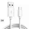 Кабель USB-C - E.F.CONNECTION - 2 метра - Белый - Совместим с Xiaomi 11, 12, 13, 14, 15, Redmi Note 11/12/13/14