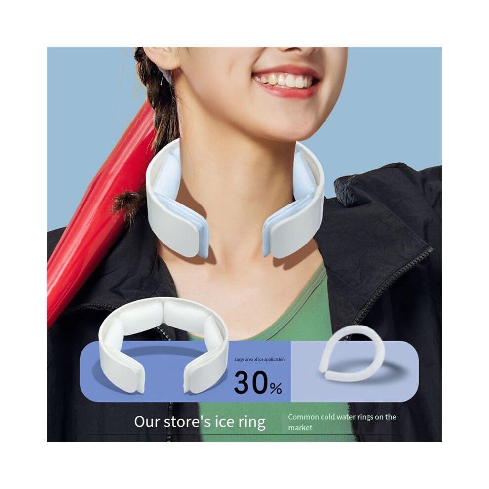 New Hanging Neck Cooling Relieving the Summer Heat Ice Patch Cold Circle Patch Large Ice Area Natural Organic Materials
