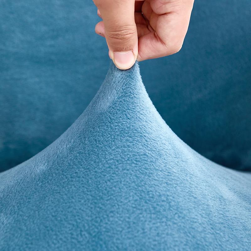 1 шт. бархатный чехол для офисного кресла, эластичный пылезащитный чехол для компьютерного кресла, противоскользящий чехол для игрового кресла для кабинета