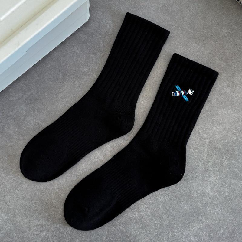 Cityboy Space Planet Mid-Calf Socks for Men & Women - Trendy West Coast Skateboarding Street Style