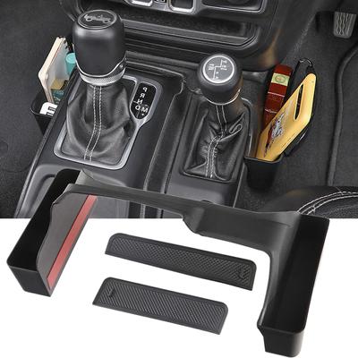 Автомобильный органайзер для хранения переключения передач для Jeep Wrangler JL Gladiator JT 2018-2023, 4 двери, для уборки салона