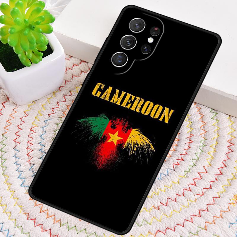 Чехол для телефона Флаг Республики Камерун Для Samsung Galaxy note 10 pro S26 S25 S24 S23 S22 Ultra Plus S21 FE S20 Ударопрочный чехол