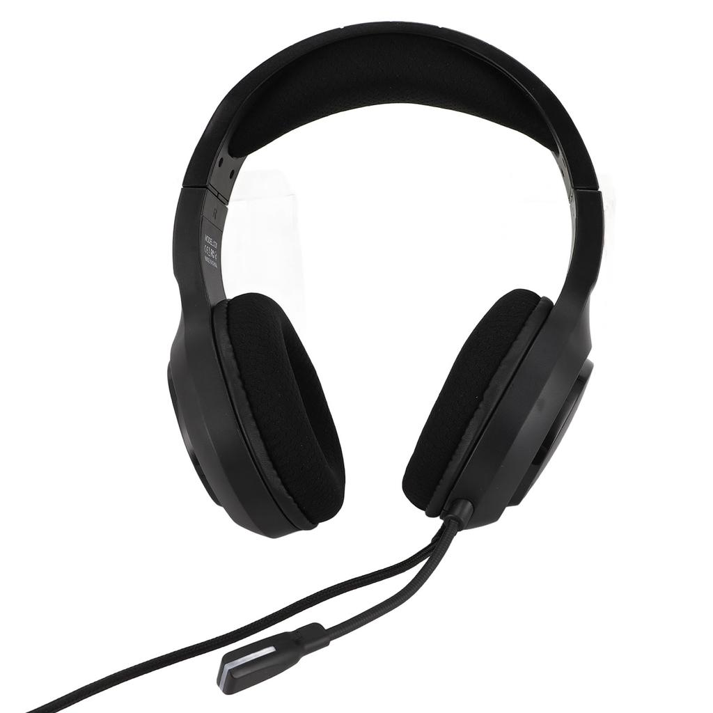 Gaming Headset RGB Colorful Lights Adjustable Wired Computer Gaming Headset for Switch