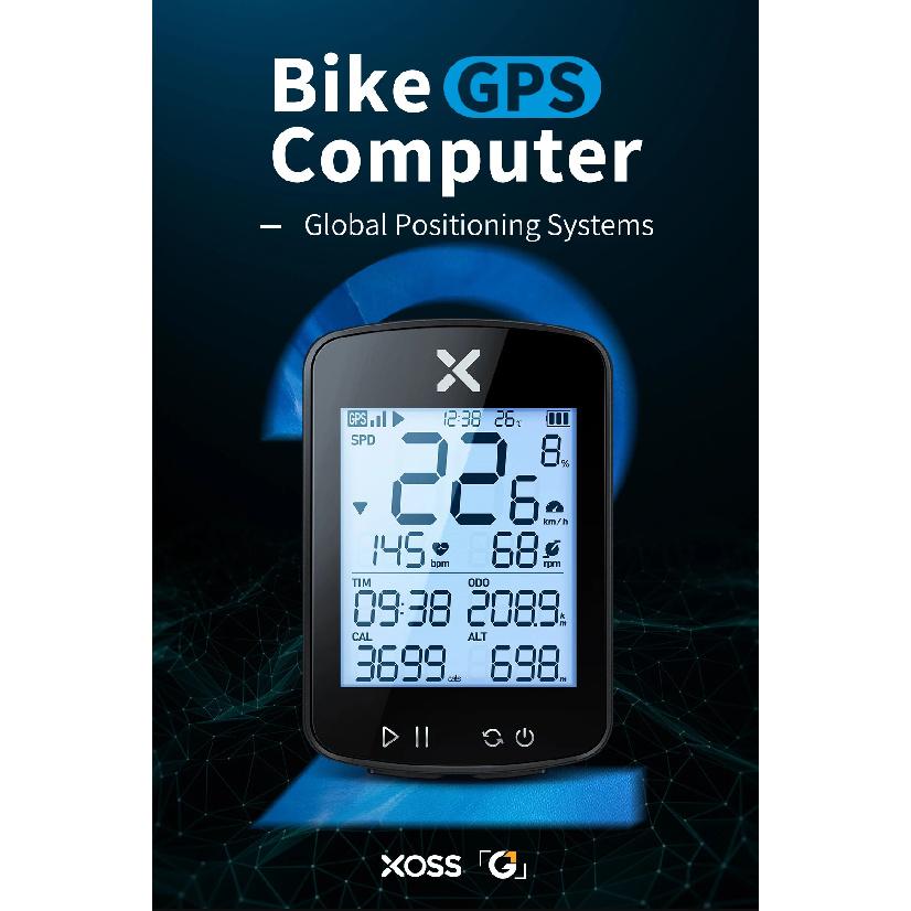 Выбор Версия xoss G+ G2 G плюс 2 Велокомпьютер GPS Поколение Велосипедный Беспроводной Спидометр Трекер Одометр Дорожный MTB Велосипед ANT+