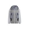 Energy Wave Jacket With Multiple Pockets And Zippered Hood Men Jackets Light-Silver HR4444