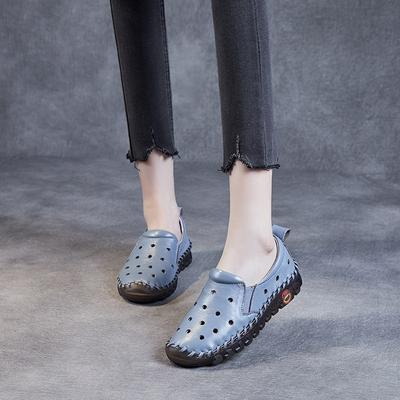 Повседневная обувь из коровьей кожи с мягкой подошвой