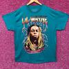 Lil Wayne Tha Carter III A Milli Графический дизайн Синяя футболка
