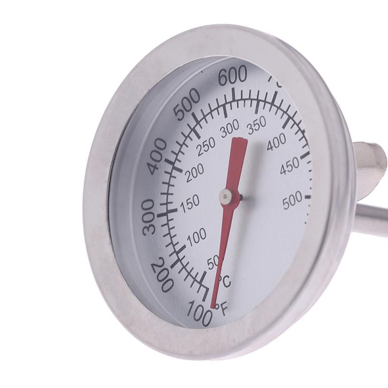 Биметаллический термометр для коптильни из нержавеющей стали с термометром
