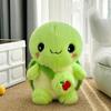 Cute Cartoon Simulation Apple Turtle Plush Stuffed Doll Children's Pillow Toy Birthday Gift Kawaii Living Room Home Decoration