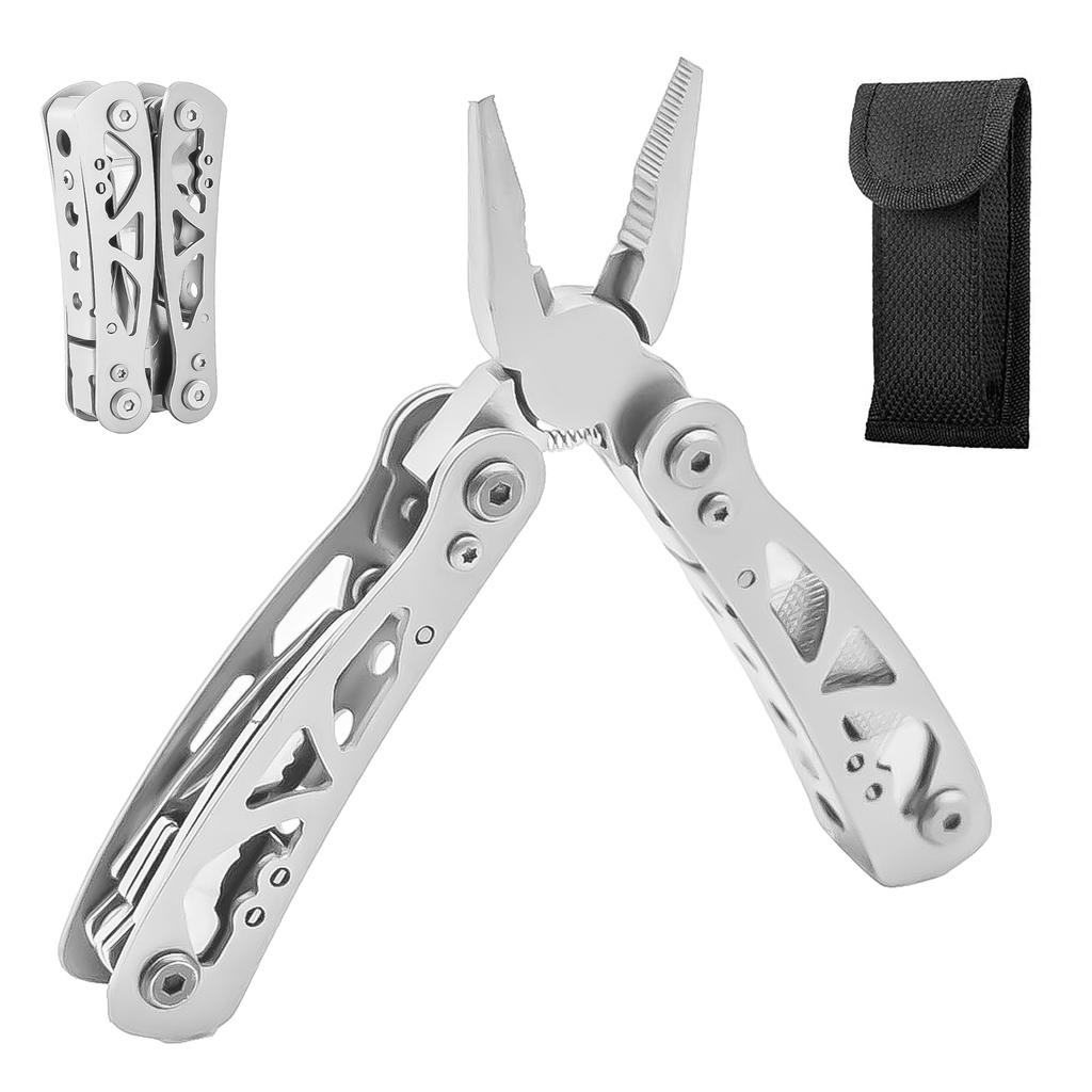 Stainless Steel Plier Portable Multitool Folding Plier Knife Outdoor EDC Camping Pocket Knife Multifunction Screwdriver HandTool