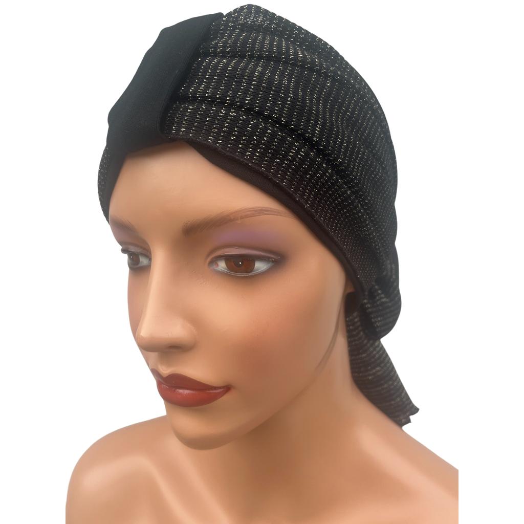 Turban Damski Z Szarfą Carmen 496 Wygodny Stylowy Z Wiskozy Sweterkowej